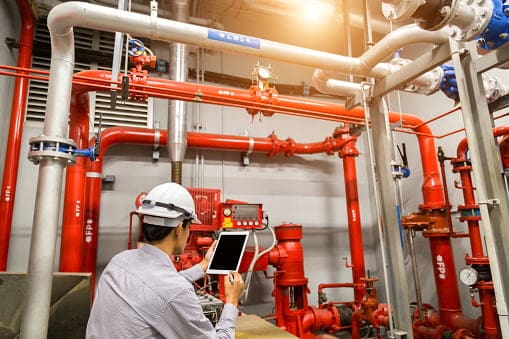 fire detection system dental implants
