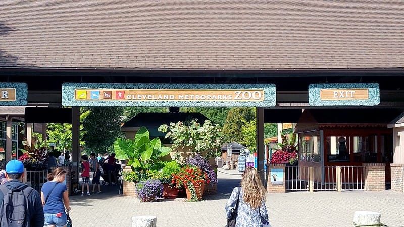 Cleveland Metroparks Zoo Entrance