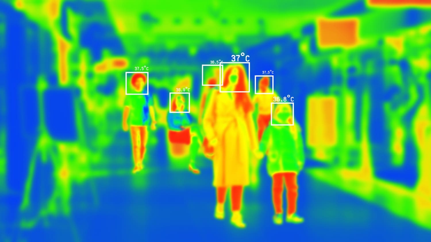Infrared thermal image