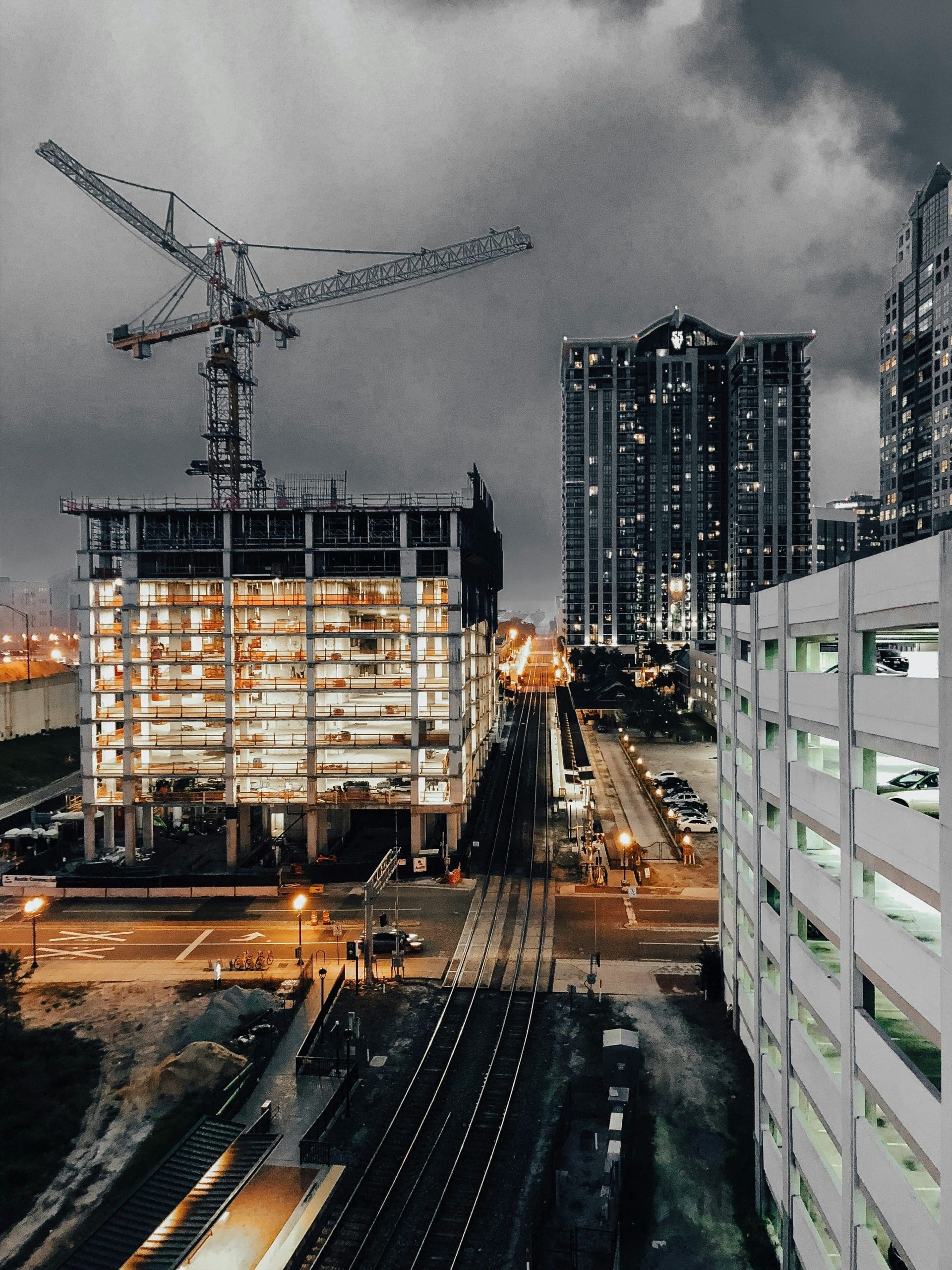Construction site security camera